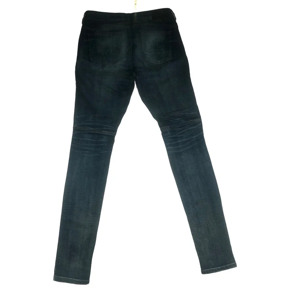 PacSun Jeans Mens Size 30/32 Eco Comfort Stretch Distressed Stacked Skinny New - Picture 10 of 13